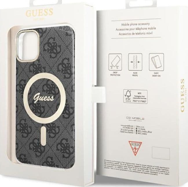 Guess 4G MagSafe - Case for iPhone 11 (Black) - 7