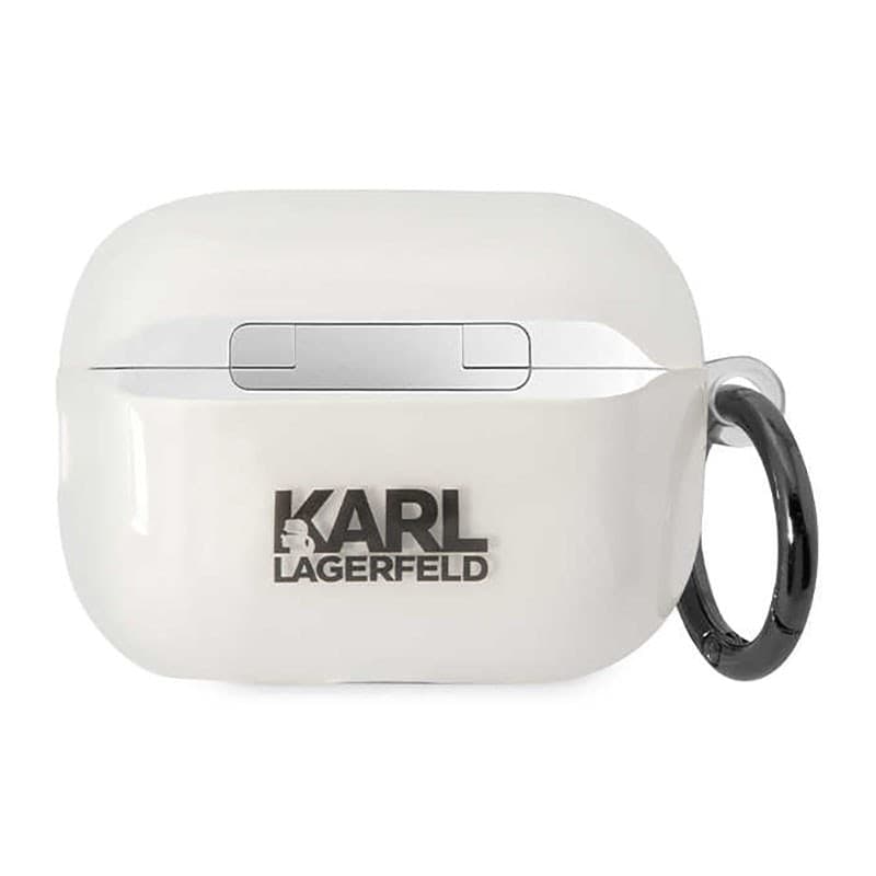 Karl Lagerfeld NFT Ikonik Choupette Head - Case for Apple AirPods Pro 2 (Transparent) - 2