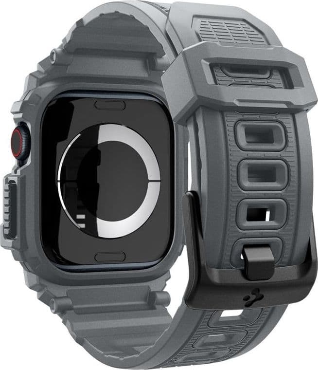 Spigen Rugged Armor Pro - Strap with Case for Apple Watch 10 46 mm (Dark Grey) - 2