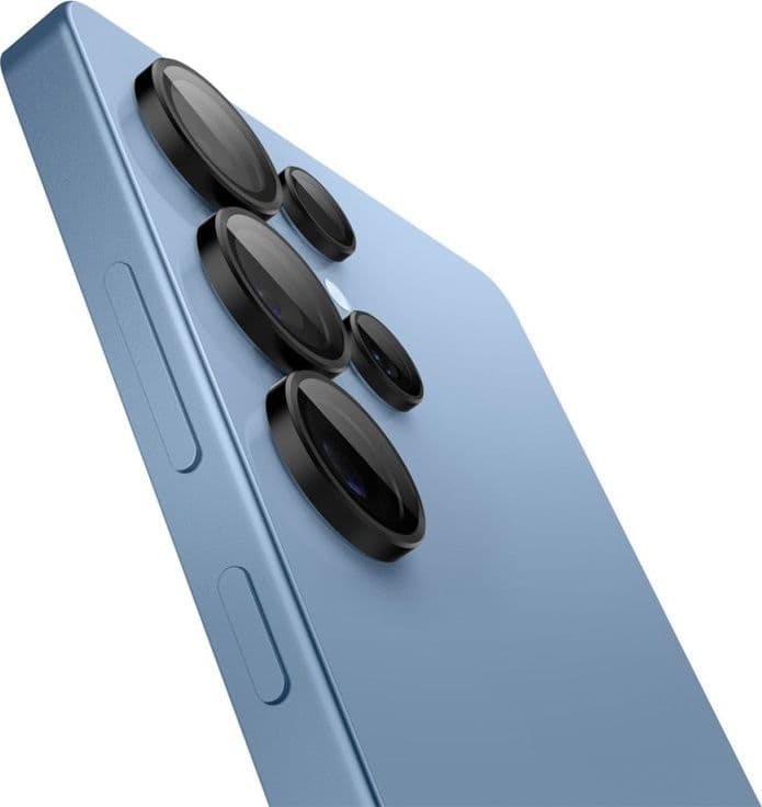 Spigen Optik Pro GLAS.TR EZ Fit Camera Protector 2-Pack - Lens Protector for Samsung Galaxy S25 Ultra (2 pieces) (Black) - 3