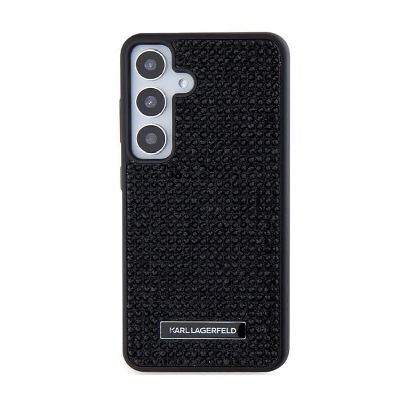 Karl Lagerfeld Rhinestone Metal Logo - Samsung Galaxy S24 Case (black) - 3