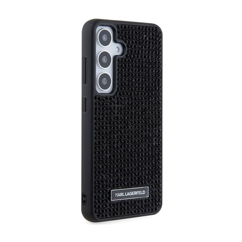 Karl Lagerfeld Rhinestone Metal Logo - Samsung Galaxy S24 Case (black) - 4