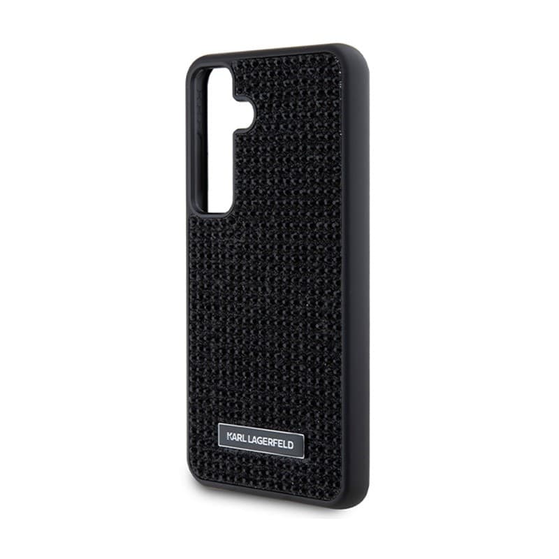 Karl Lagerfeld Rhinestone Metal Logo - Samsung Galaxy S24 Case (black) - 6