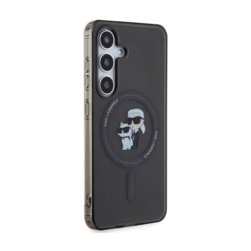 Karl Lagerfeld IML Karl & Choupette Glitter MagSafe - Samsung Galaxy S24 Case (black) - 4