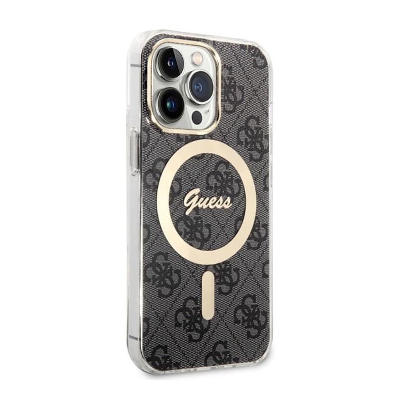 Guess 4G MagSafe - Case for iPhone 13 Pro (Black) - 3
