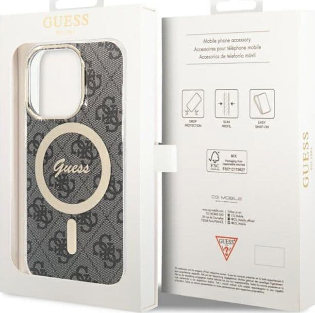 Guess 4G MagSafe - Case for iPhone 13 Pro (Black) - 7
