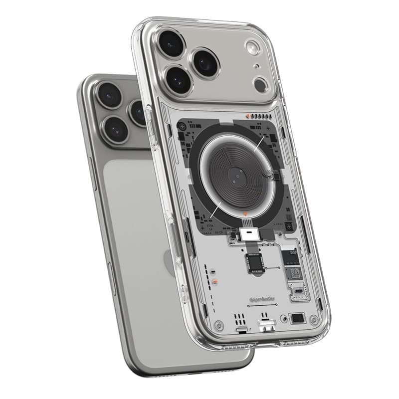 Spigen Ultra Hybrid Mag MagSafe - Custodia per iPhone 18 Pro / 17 Pro (Neo One) - 4
