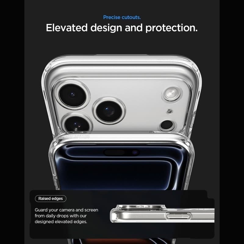 Spigen Ultra Hybrid Mag MagSafe - Custodia per iPhone 18 Pro / 17 Pro (Neo One) - 10