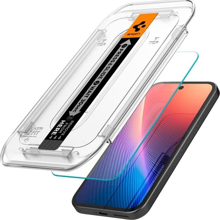 Spigen Glas.TR EZ FIT 2-Pack - Tempered Glass for Google Pixel 9a (2 pieces) - 2