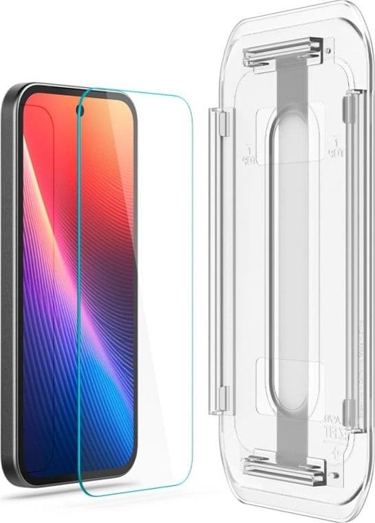 Spigen Glas.TR EZ FIT 2-Pack - Tempered Glass for Google Pixel 9a (2 pieces) - 3