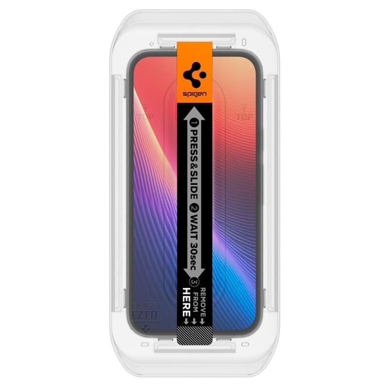 Spigen Glas.TR EZ FIT 2-Pack - Tempered Glass for Google Pixel 9a (2 pieces) - 4