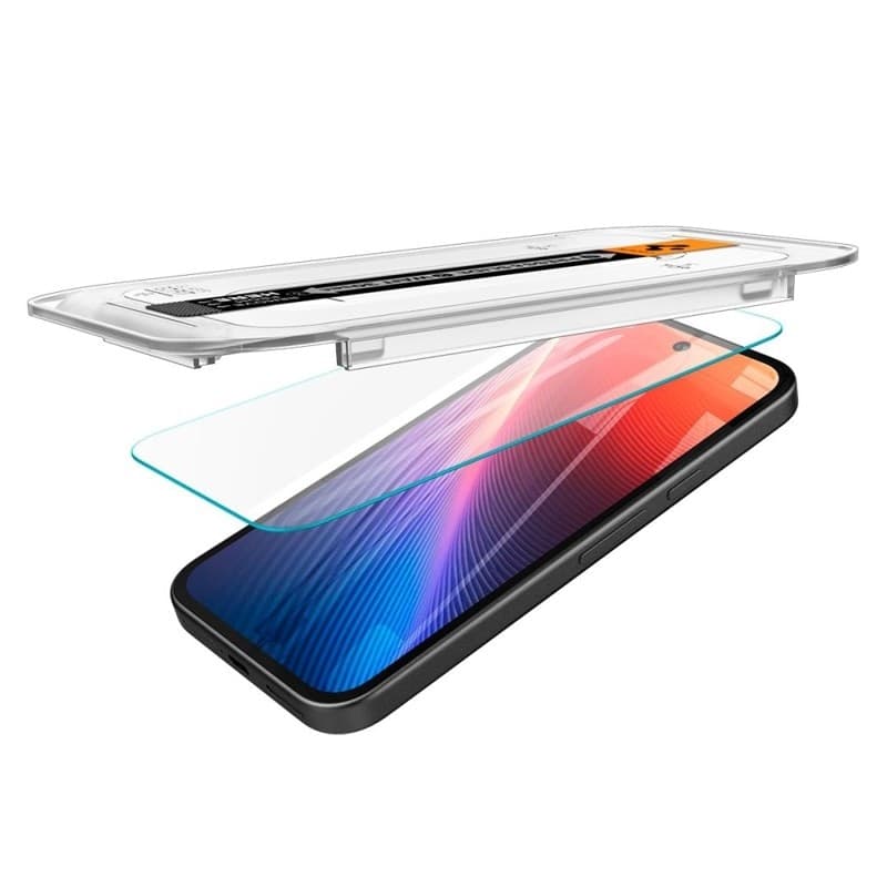 Spigen Glas.TR EZ FIT 2-Pack - Tempered Glass for Google Pixel 9a (2 pieces) - 5