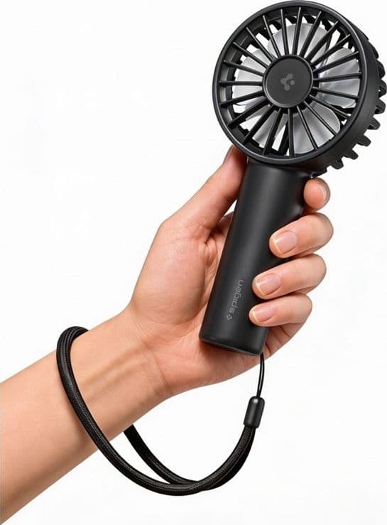 Spigen A905 Mini - Ventilatore da viaggio wireless 1800 mAh (nero) - 2