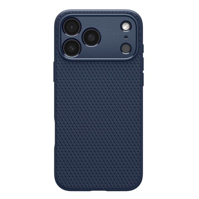Spigen Liquid Air - Custodia per iPhone 18 Pro / 17 Pro (Blu navy) - 3