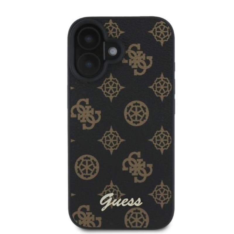 Guess Peony Script MagSafe - Case iPhone 16 (black) - 3