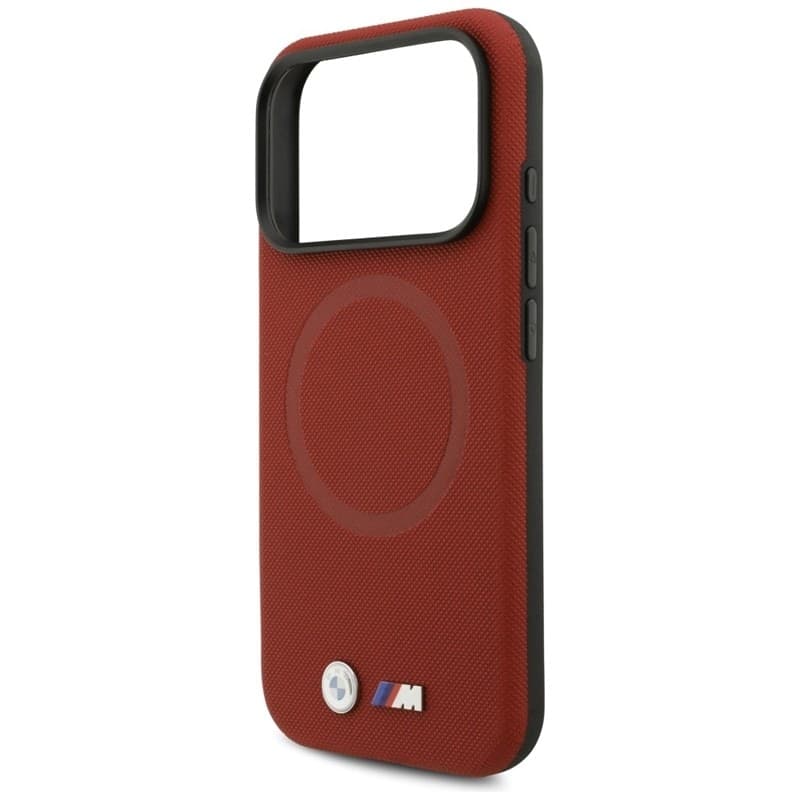 BMW M FW Metal Logo MagSafe - Case iPhone 17 Pro (red) - 6