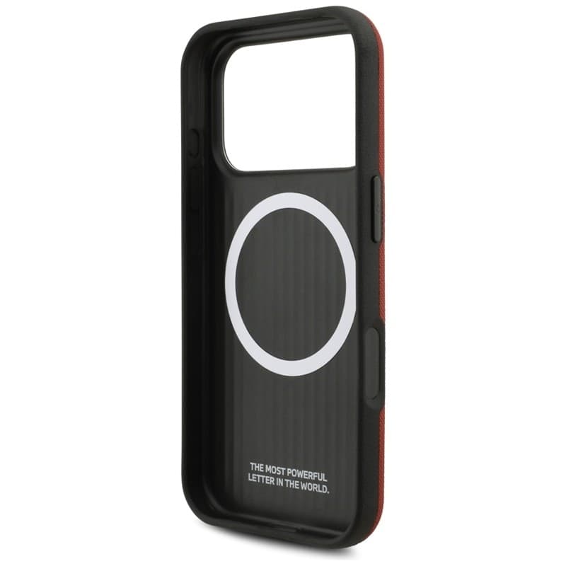 BMW M FW Metal Logo MagSafe - Case iPhone 17 Pro (red) - 7