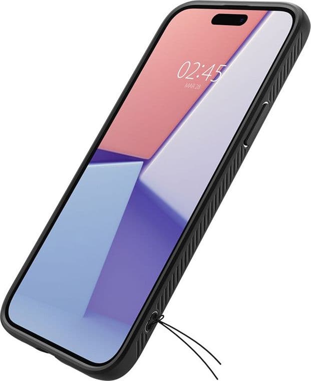 Spigen Liquid Air - Case for iPhone 15 Plus (Matte Black) - 10