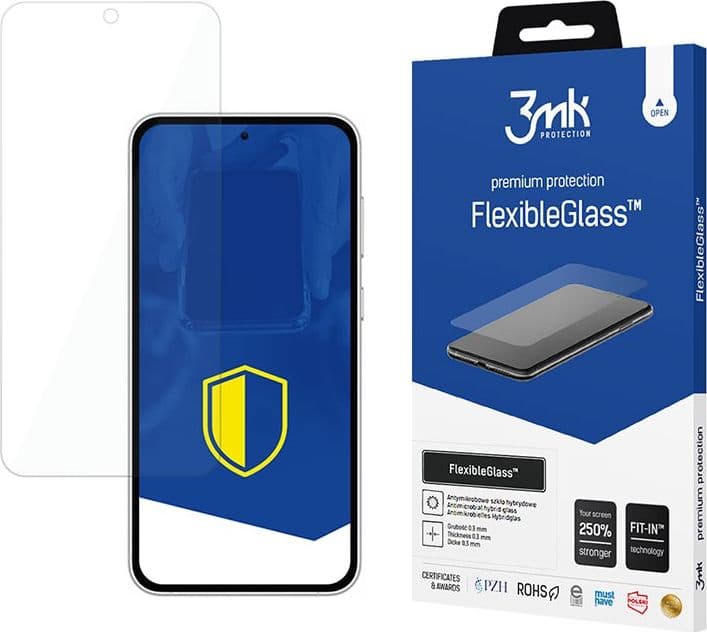3mk FlexibleGlass - Hybrid Glass for Samsung Galaxy S23 FE - 2