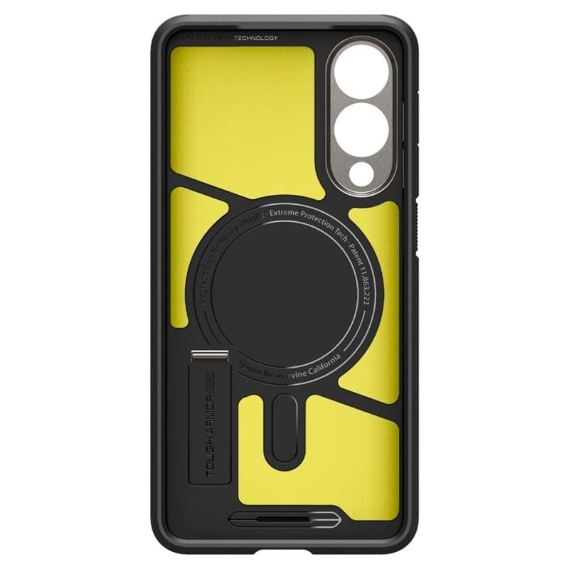 Spigen Tough Armor MagSafe - Case for Samsung Galaxy S25 Edge (Gunmetal) - 3