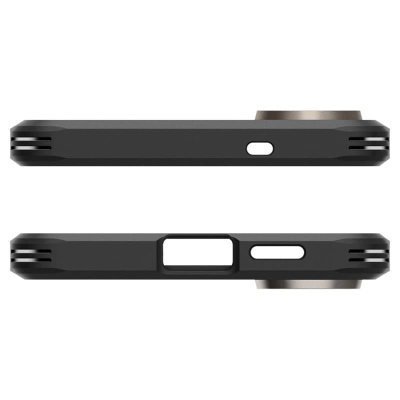 Spigen Tough Armor MagSafe - Case for Samsung Galaxy S25 Edge (Gunmetal) - 5