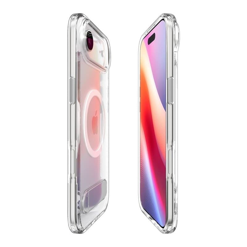 Spigen Ultra Hybrid S Mag MagSafe - Case for iPhone Air (Clear/White) - 5