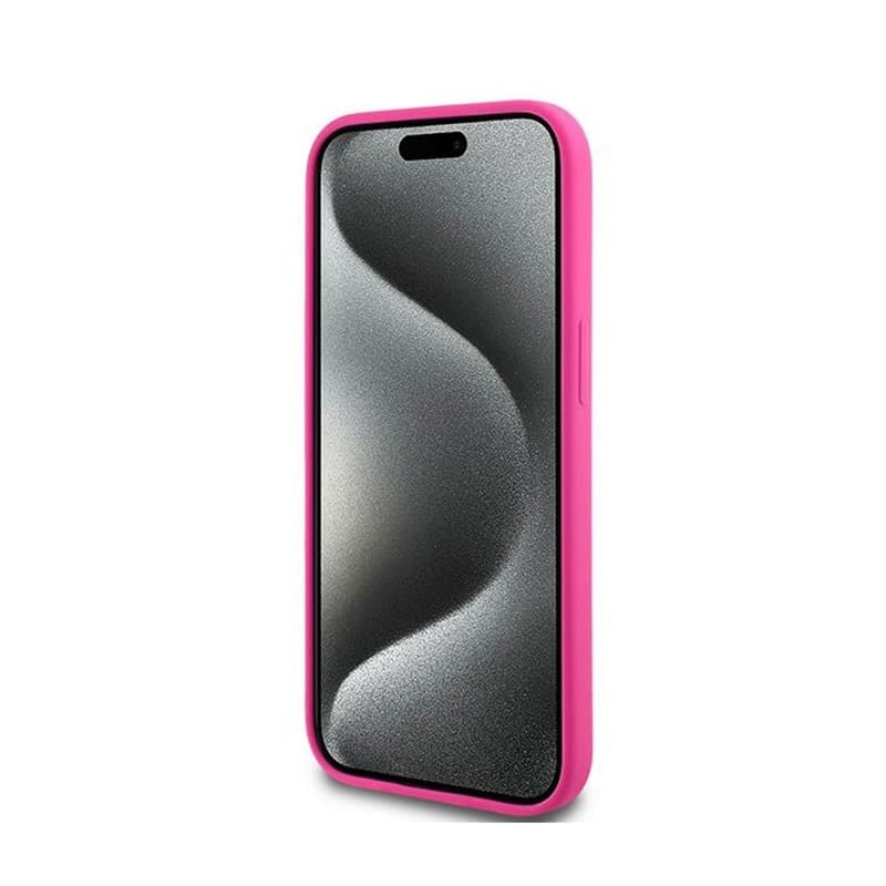 Karl Lagerfeld Silicone Choupette Head MagSafe - iPhone 15 Plus / 14 Plus Case (pink) - 5