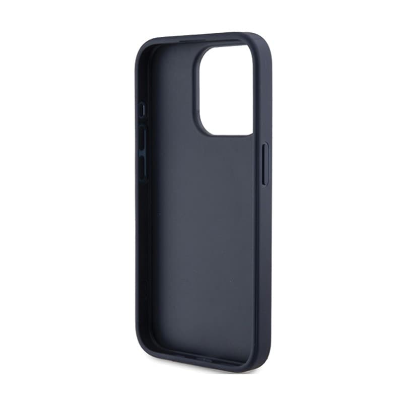 Guess 4G Triangle Metal Logo - Case for iPhone 15 Pro (blue) - 7