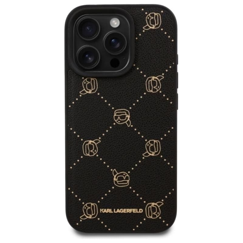 Karl Lagerfeld MagSafe Karl Head - Case for iPhone 16 Pro Max (black) - 3