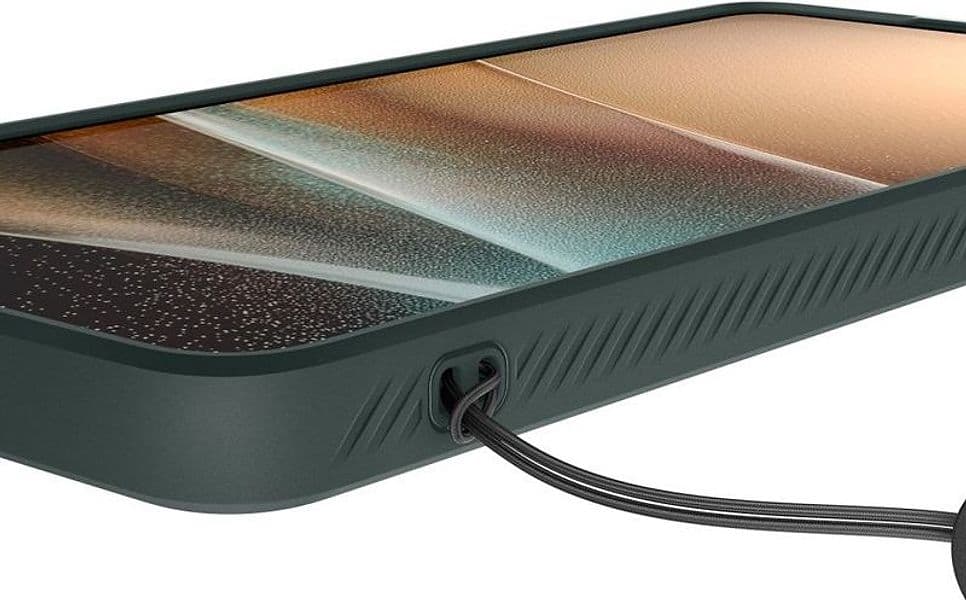 Spigen Liquid Air Mag MagSafe - Custodia per Samsung Galaxy S26 Ultra (verde abisso) - 7