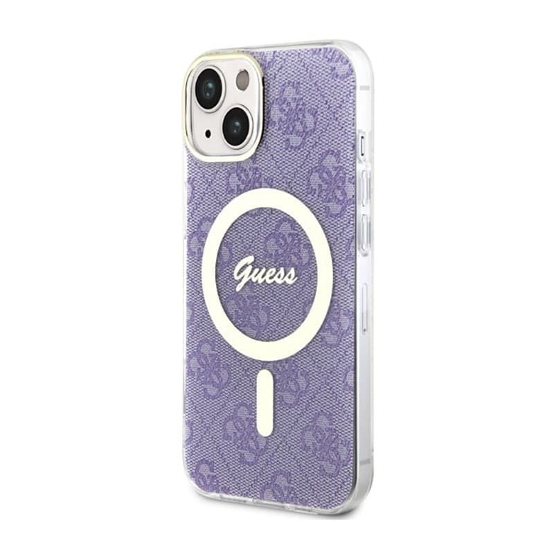 Guess 4G MagSafe - Case for iPhone 14 Plus (Purple) - 2