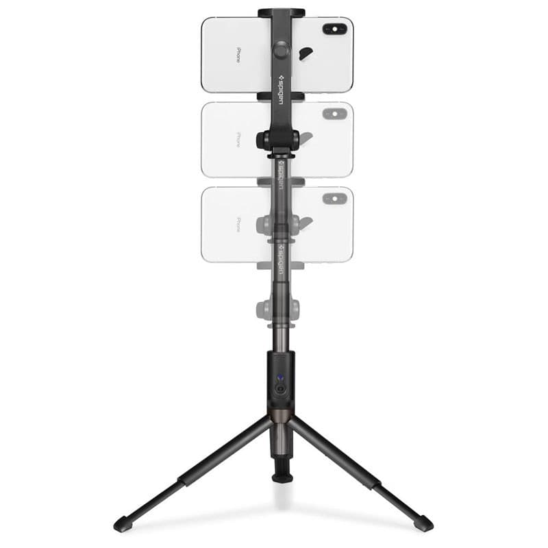 Spigen S540W - Smartphone stand / selfie stick holder (Black) - 4