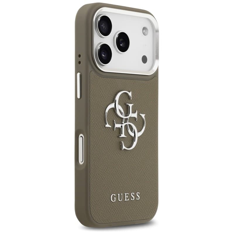 Guess Grained Big 4G Classic Logo - Case iPhone 17 Pro (brown) - 4