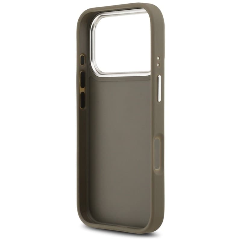 Guess Grained Big 4G Classic Logo - Case iPhone 17 Pro (brown) - 7