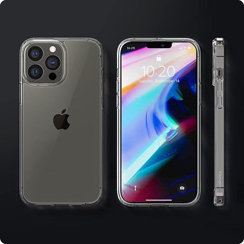 Spigen Ultra Hybrid - Case for iPhone 13 Pro (Transparent) - 7