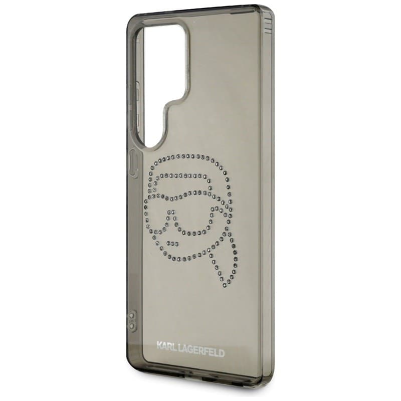 Karl Lagerfeld Rhinestones Karl Head Logo - Case for Samsung Galaxy S25 Ultra (Black) - 6