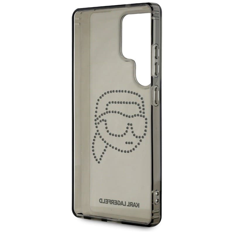 Karl Lagerfeld Rhinestones Karl Head Logo - Case for Samsung Galaxy S25 Ultra (Black) - 7