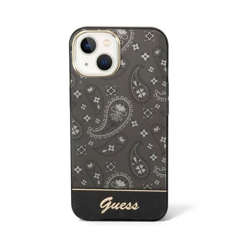 Guess Bandana Paisley - Case for iPhone 14 Plus (black) - 3