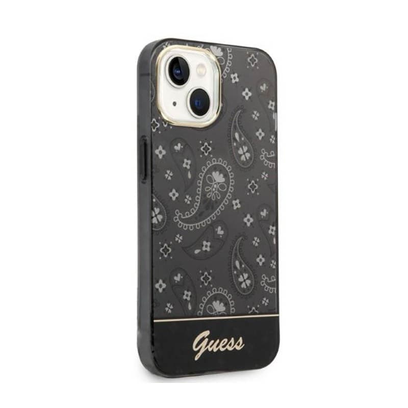 Guess Bandana Paisley - Case for iPhone 14 Plus (black) - 4