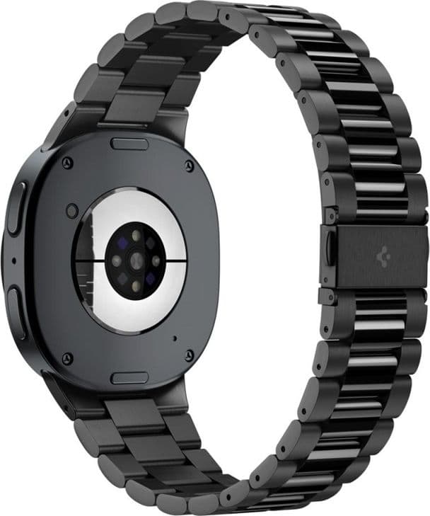 Cinturino Spigen Modern Fit in acciaio inox 316L per Samsung Galaxy Watch 9 / 8 / 8 Classic 40 / 44 / 46 mm (nero) - 4