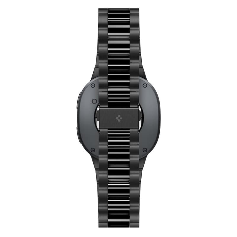 Cinturino Spigen Modern Fit in acciaio inox 316L per Samsung Galaxy Watch 9 / 8 / 8 Classic 40 / 44 / 46 mm (nero) - 5