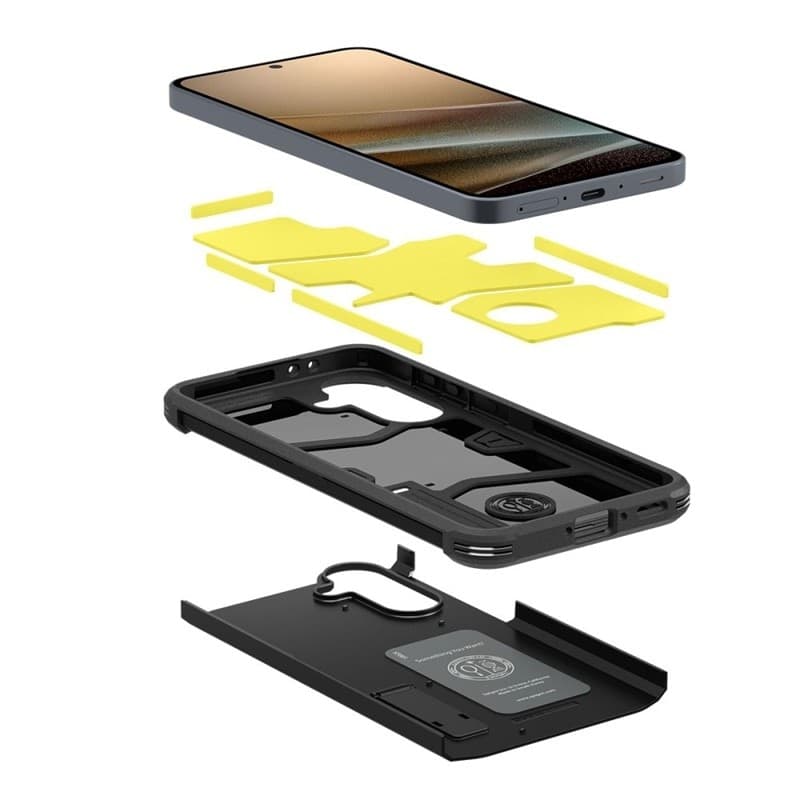 Spigen Tough Armor - Case for Samsung Galaxy A36 5G (Black) - 7
