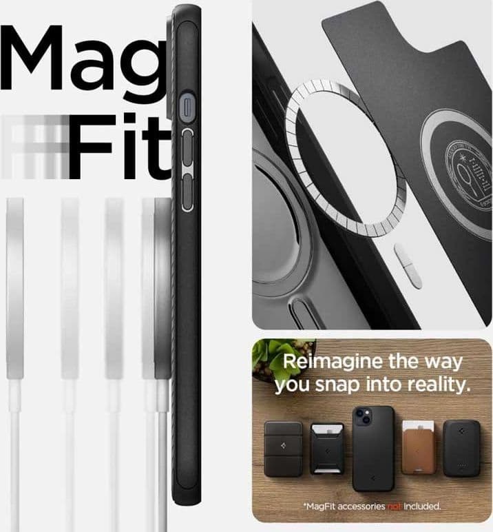 Spigen Mag Armor - Case for iPhone 15 Plus / iPhone 14 Plus (Black) - 5