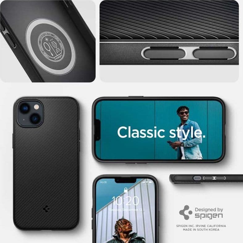 Spigen Mag Armor - Case for iPhone 15 Plus / iPhone 14 Plus (Black) - 7