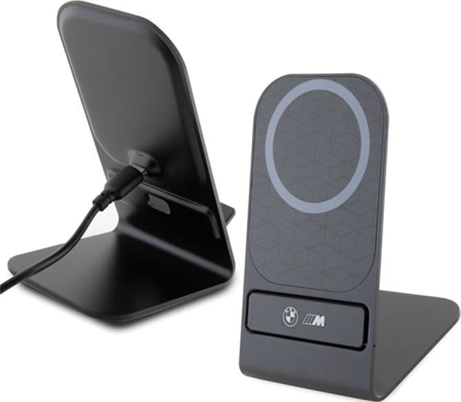 BMW MagSafe Desk Charger with Stand - MagSafe inductive charger 15W for desk (black)