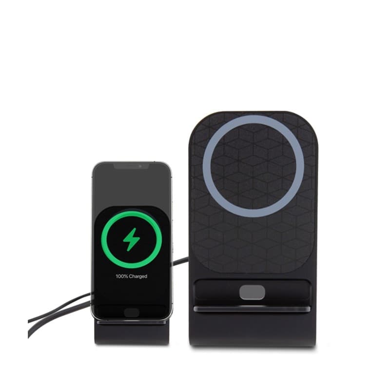 BMW MagSafe Desk Charger with Stand - MagSafe inductive charger 15W for desk (black) - 2