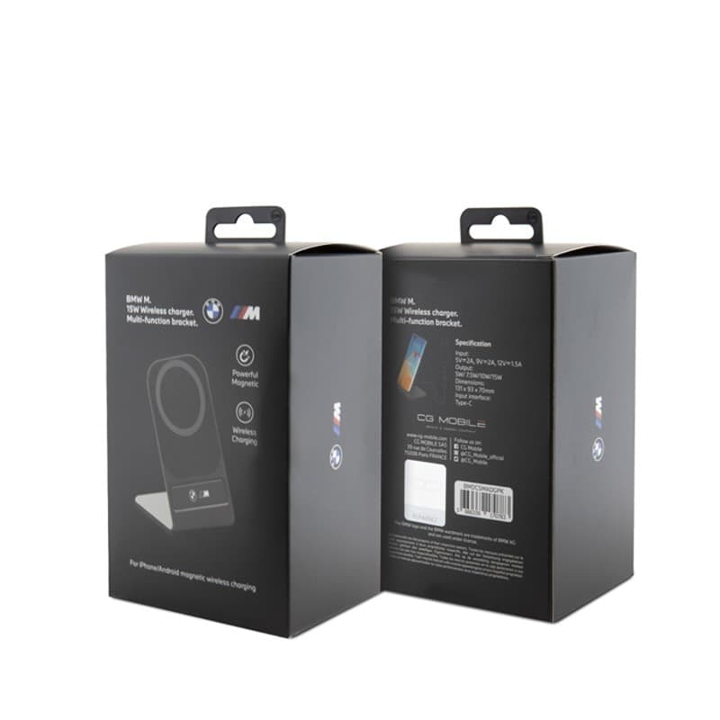 BMW MagSafe Desk Charger with Stand - MagSafe inductive charger 15W for desk (black) - 3
