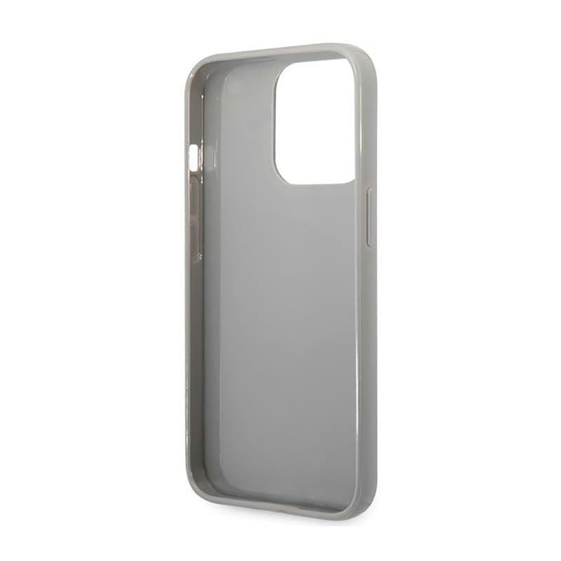 Karl Lagerfeld Monogram Iridescent - Cover for iPhone 14 Pro (silver) - 6