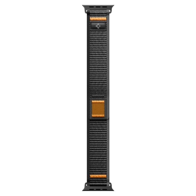 Cinturino Spigen Athlex Air 2 per Apple Watch 44/45/46/49 mm (Nero/Arancione) - 2