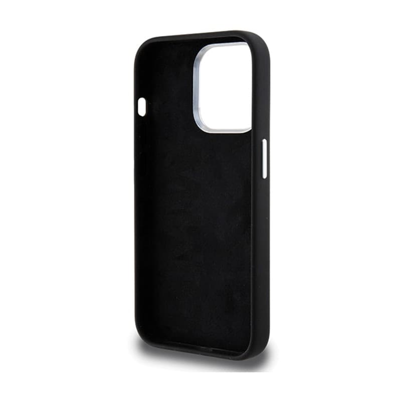 BMW Signature Liquid Silicone MagSafe - Case for iPhone 15 Pro (Black) - 7